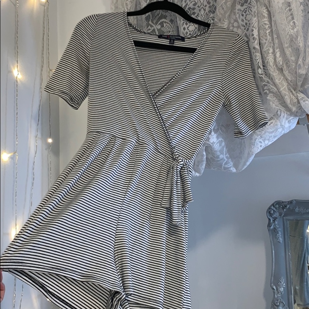 Striped Romper